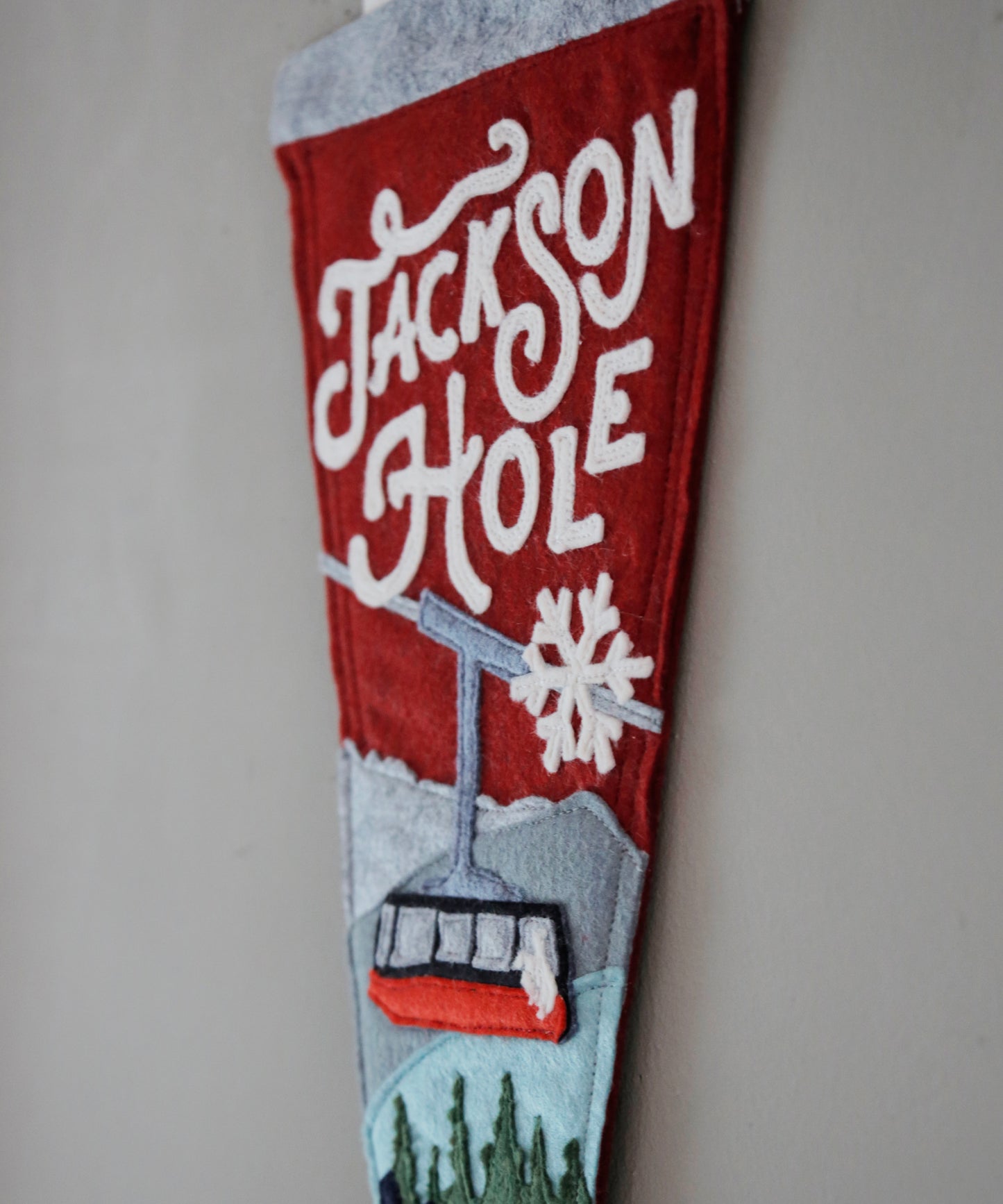 Jackson Hole Felt Pennant