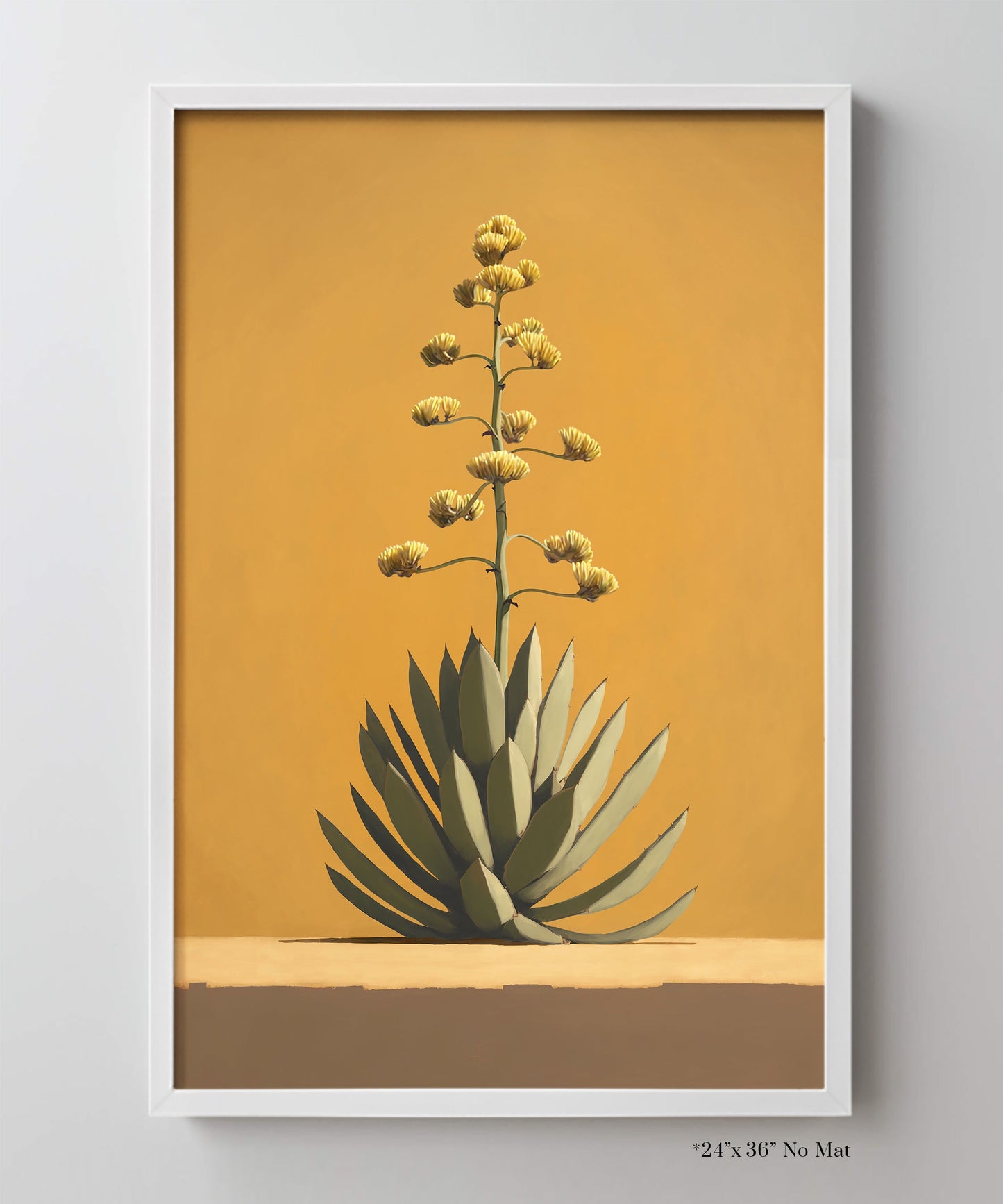 Lone Cacti Series #2 of 3 - Agave