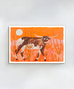 Desert Longhorn by Melissa Lakey