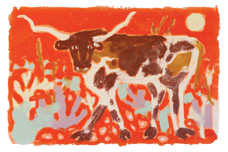Longhorn Lookout by Melissa Lakey