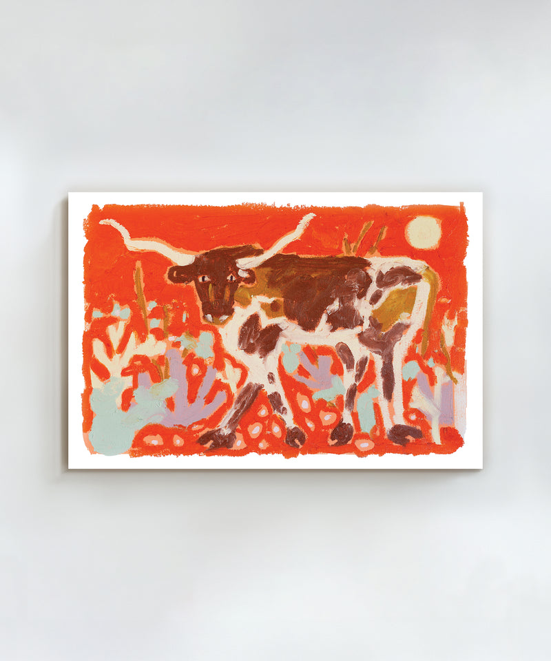 Longhorn Lookout by Melissa Lakey