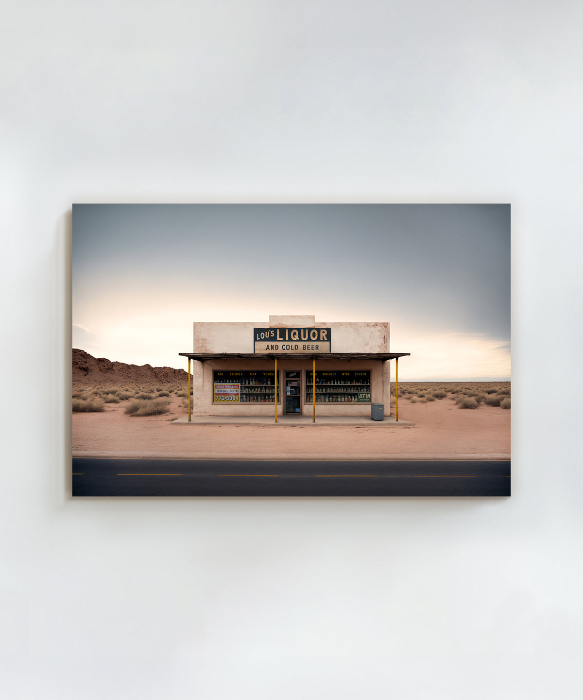 Roadside Remains #5 of 6 - Lou's Liquor by Head West Studio