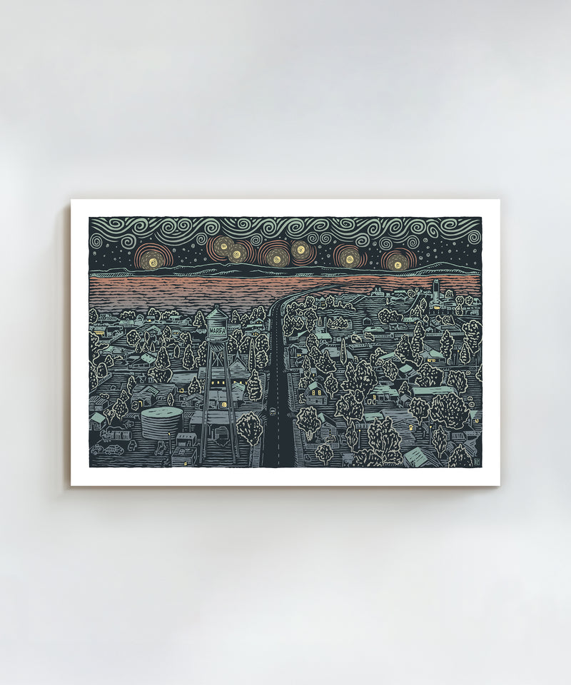 Marfa Lights by Bryan Peterson