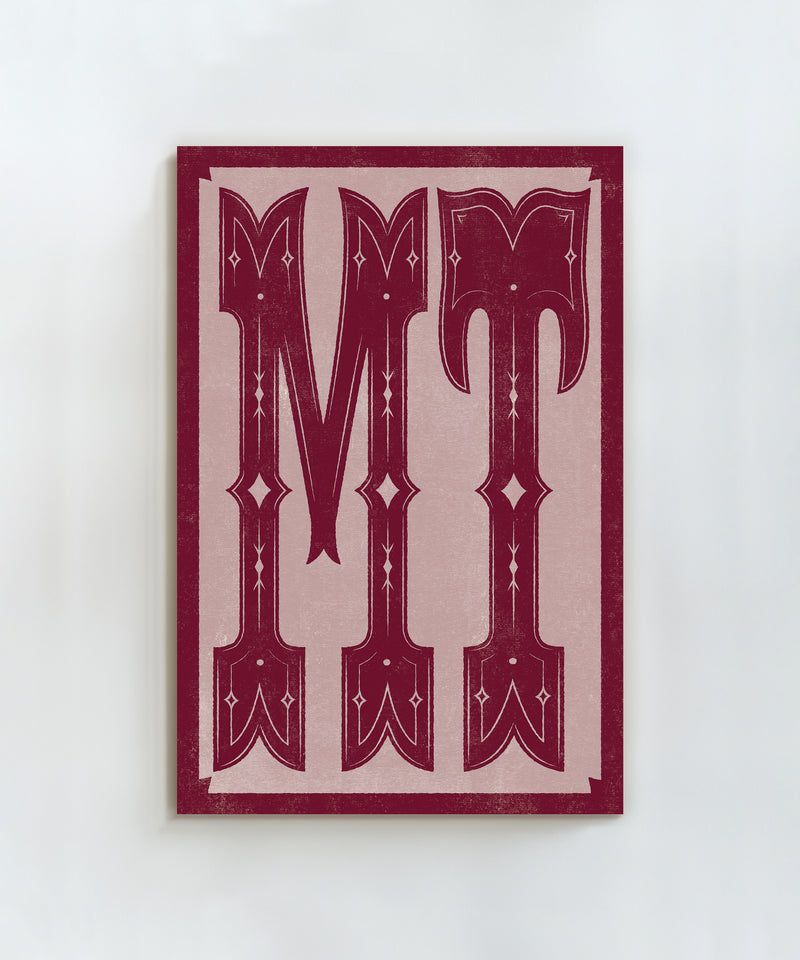 Large Letters - MT