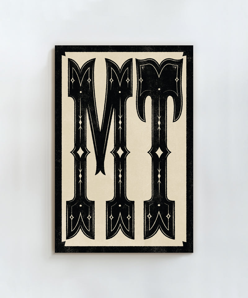 Large Letters - MT