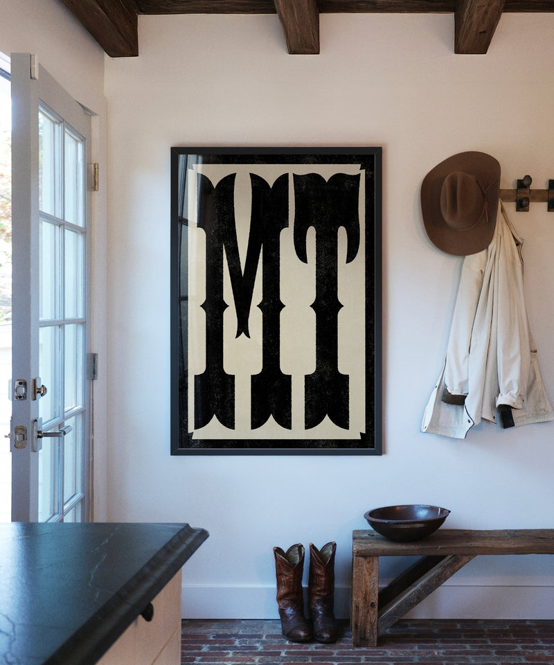 Large Letters - MT