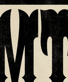 Large Letters - MT by Head West Studio