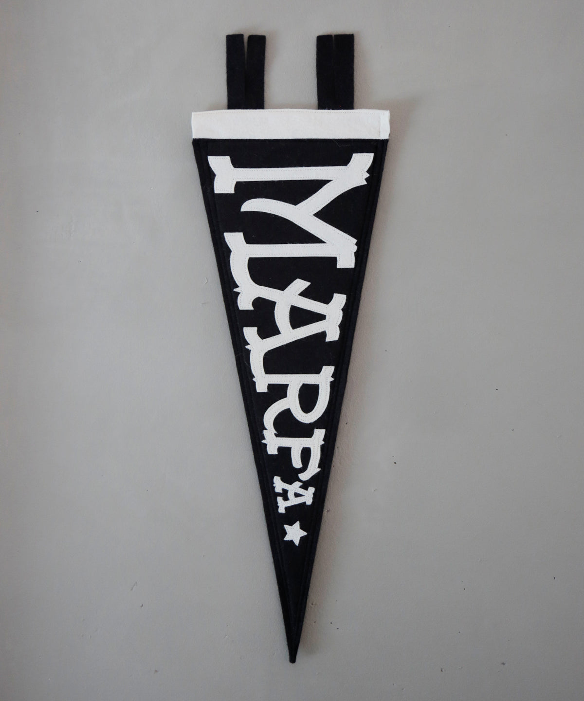 Marfa Felt Pennant by Head West Studio
