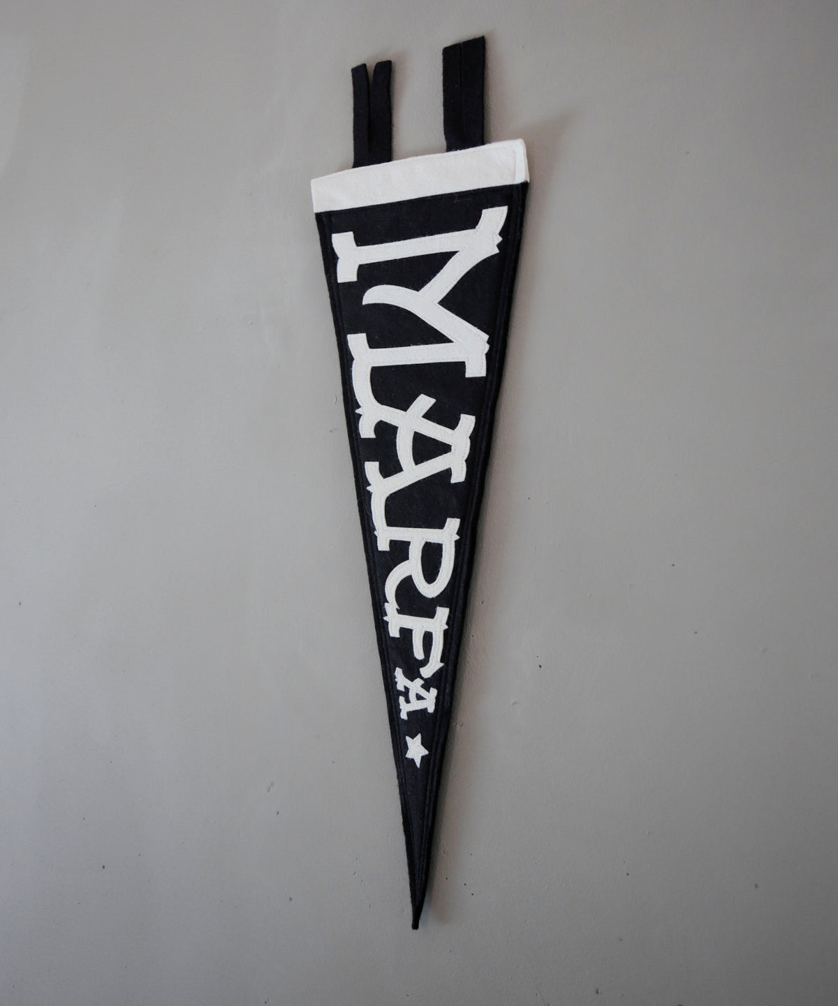 Marfa Felt Pennant by Head West Studio