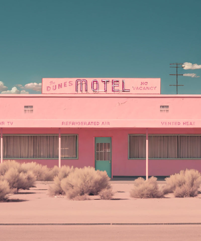 Roadside Remains #3 of 6 - The Dunes Motel by Head West Studio