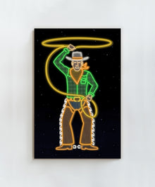 Neon Cowboy by Head West Studio