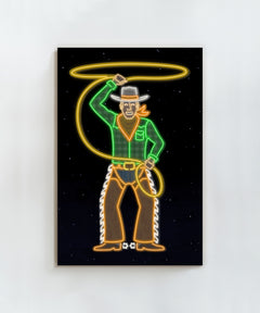 Neon Cowboy by Head West Studio