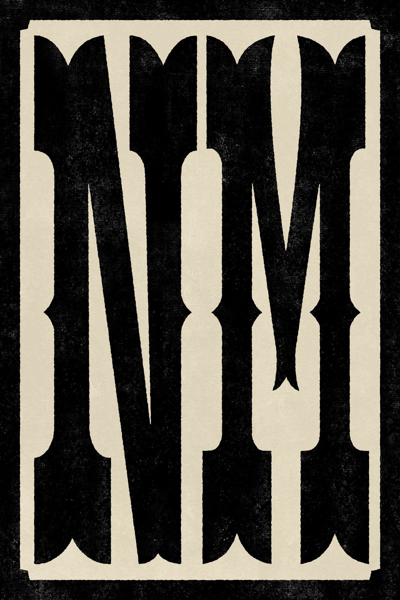 Large Letters - NM by Head West Studio