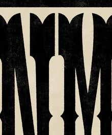 Large Letters - NM by Head West Studio