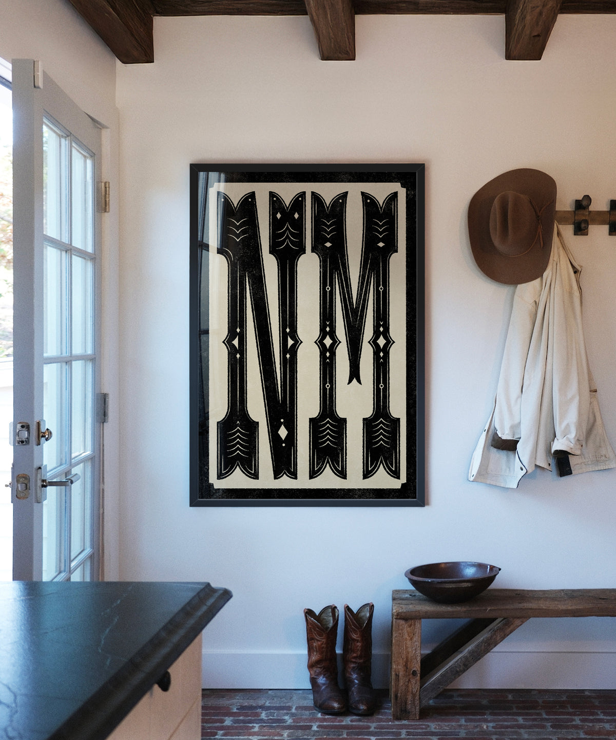 Large Letters - NM by Head West Studio