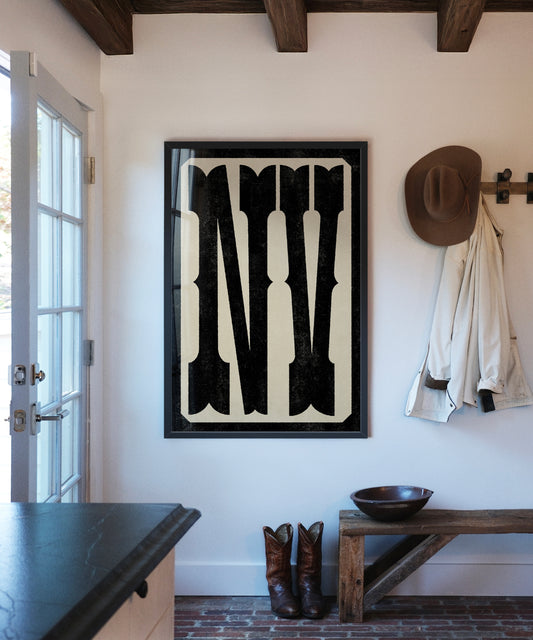 Large Letters - NV