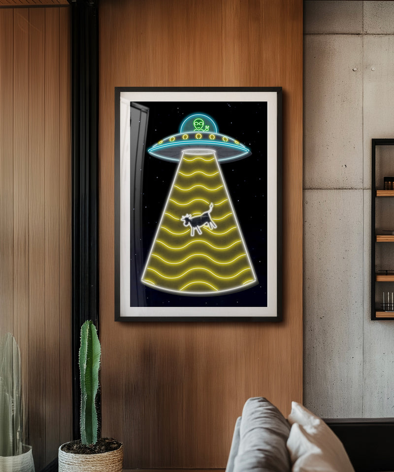 Neon UFO