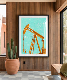 Shapes of the West - Pumpjack by Head West Studio