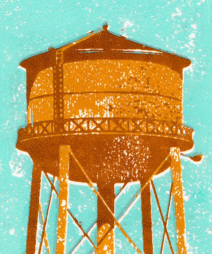 Shapes of the West - Water Tower by Head West Studio