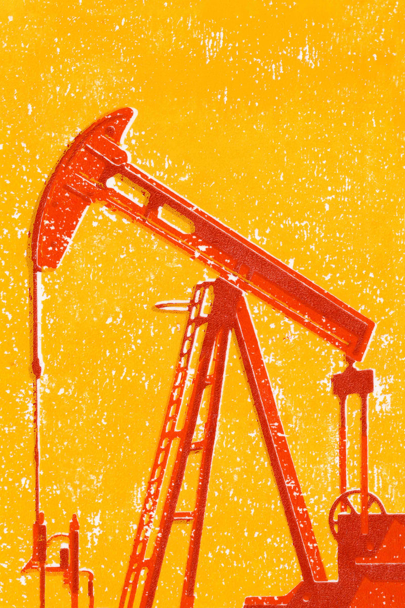 Shapes of the West - Pumpjack by Head West Studio