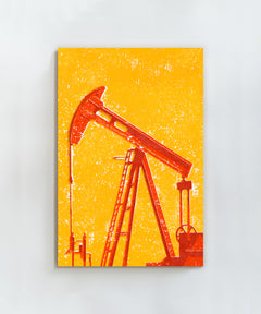 Shapes of the West - Pumpjack by Head West Studio