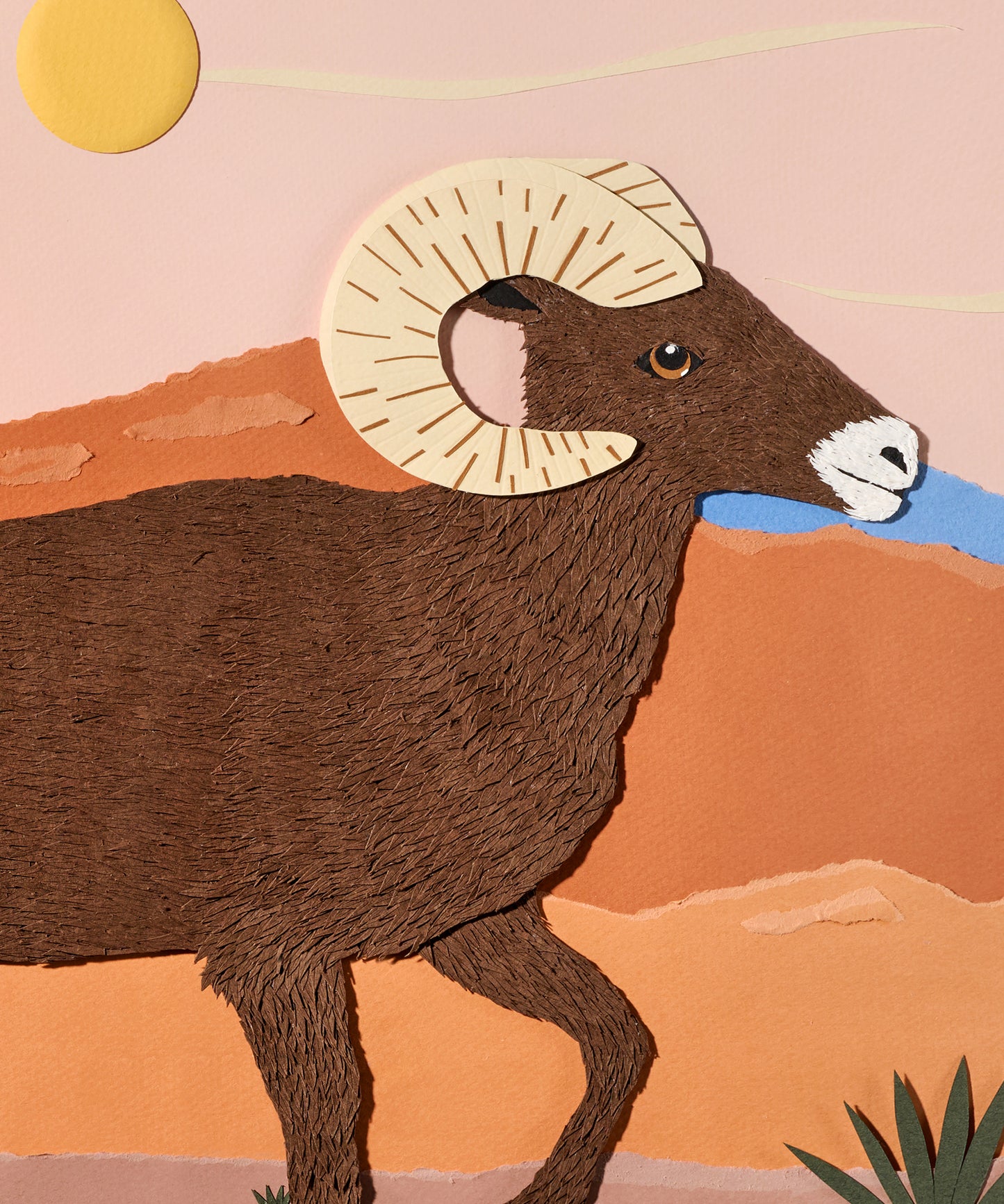 Paper Sheep by Andrea Cira