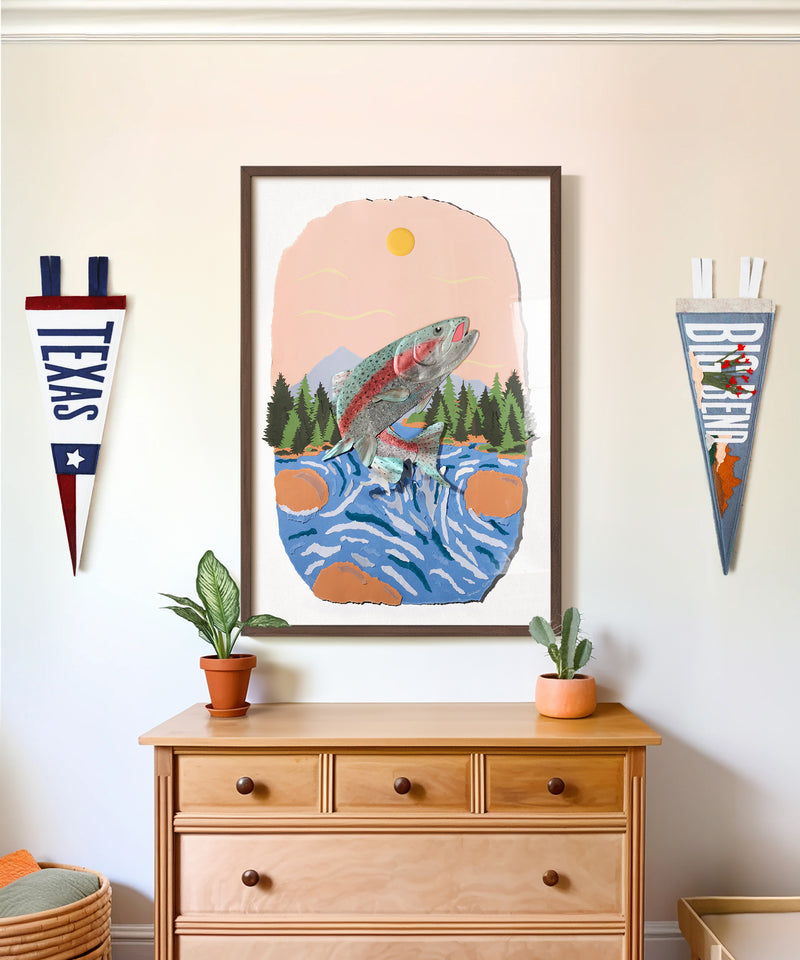 Paper Trout by Andrea Cira