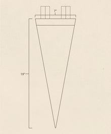 Arizona Felt Pennant by Head West Studio