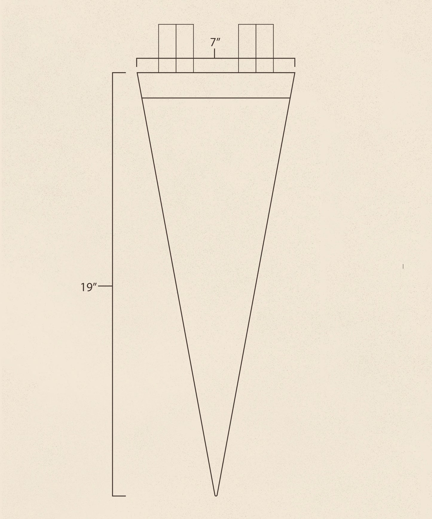 Prada Marfa Felt Pennant