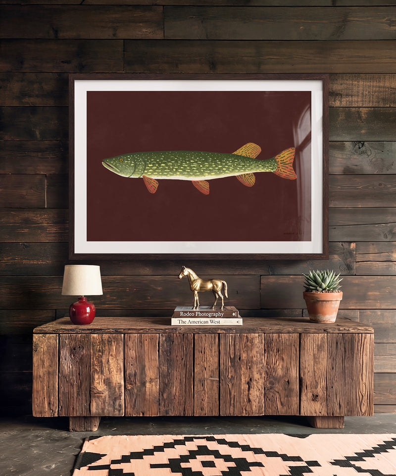 Northern Pike by Hannah Ervick