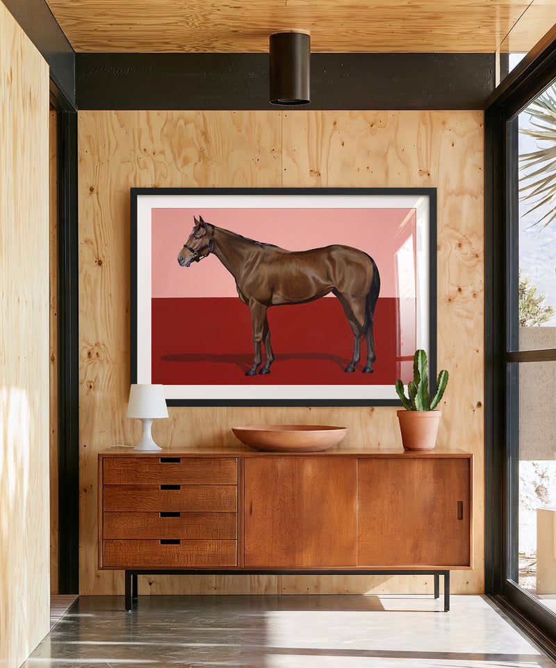 Color Field Horse #2 by Tanner Muse