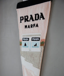 Prada Marfa Felt Pennant by Head West Studio