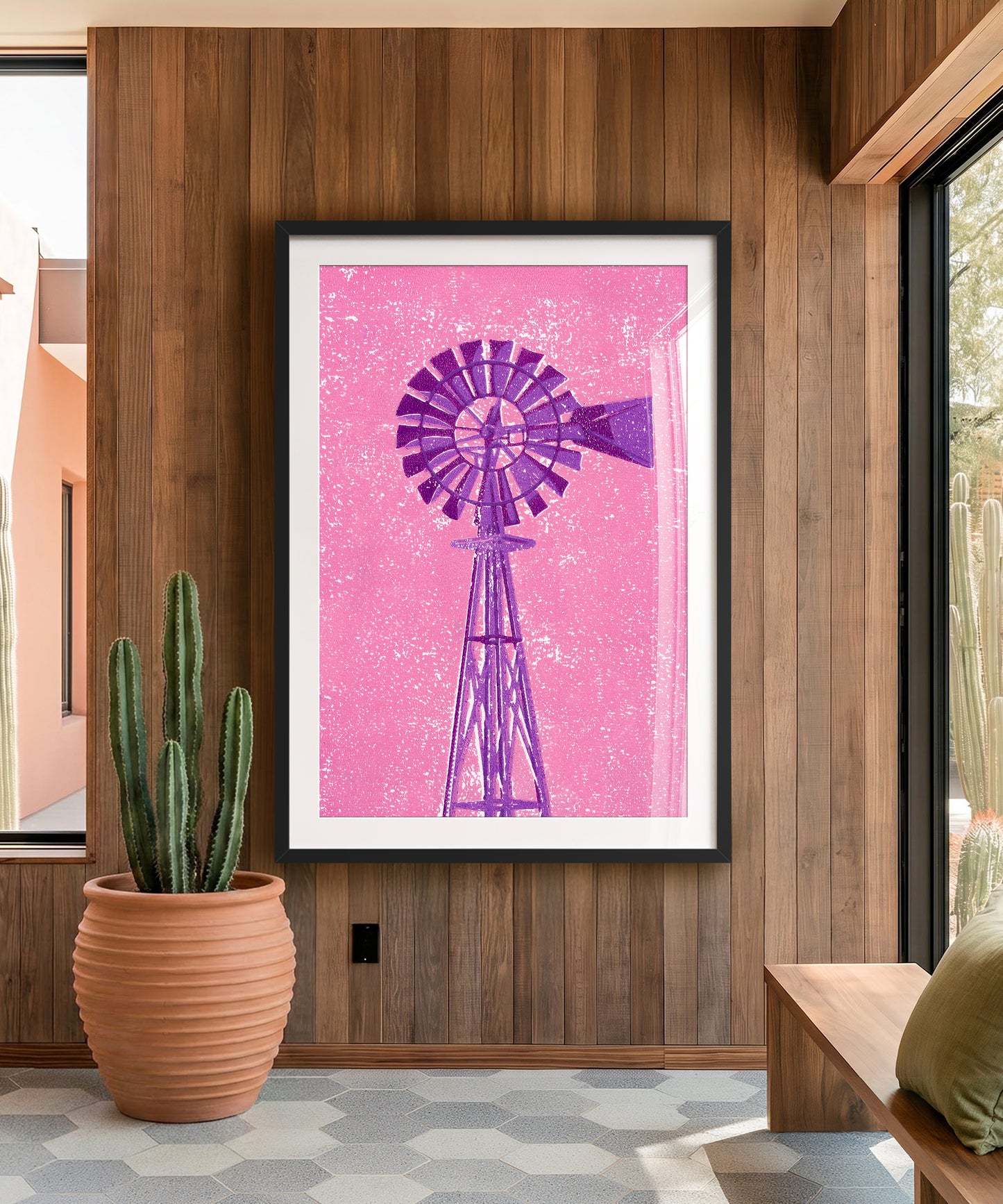 Shapes of the West - Windmill by Head West Studio