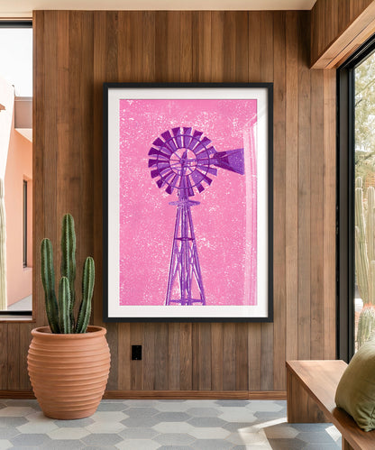Shapes of the West - Windmill by Head West Studio