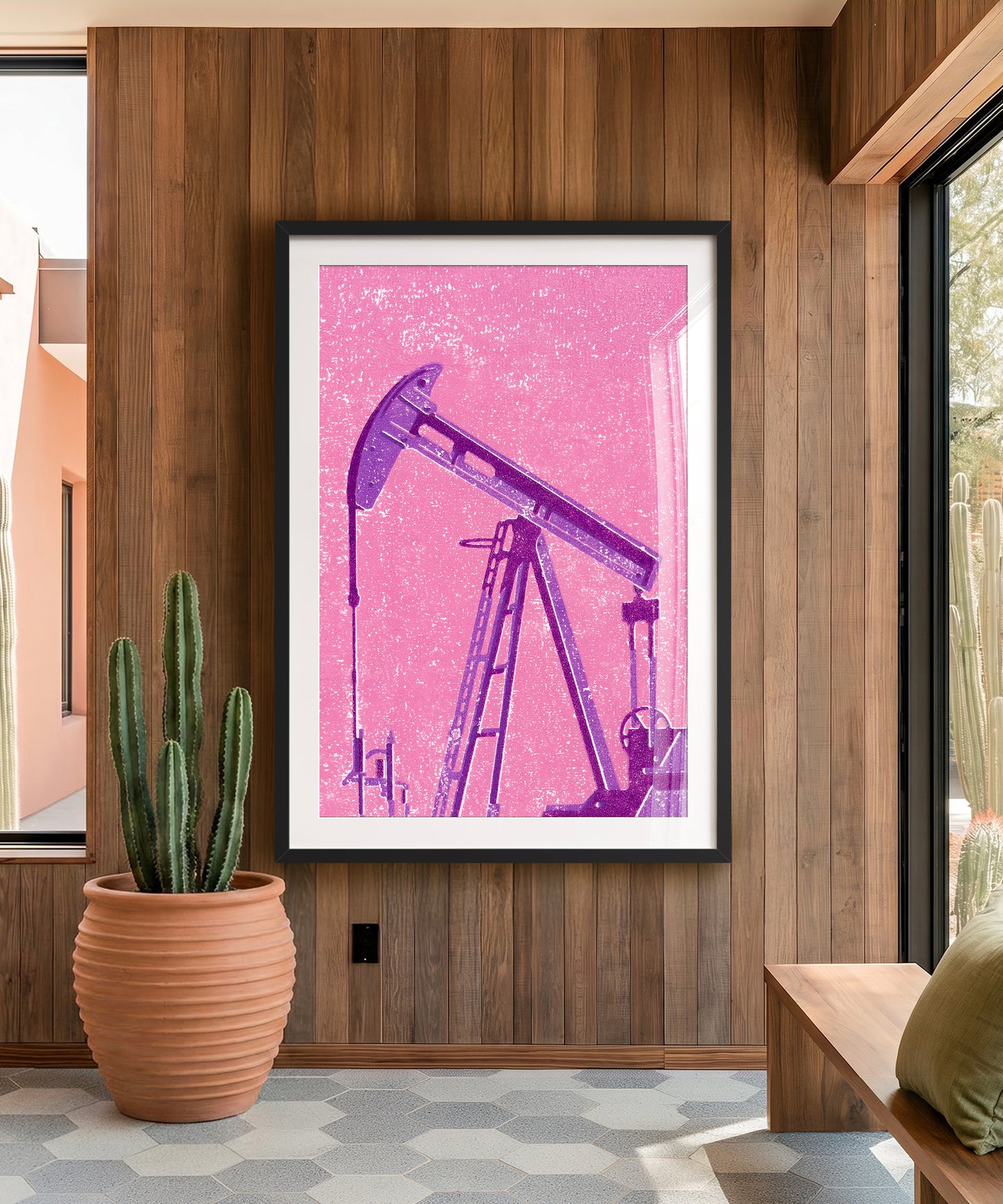 Shapes of the West - Pumpjack by Head West Studio