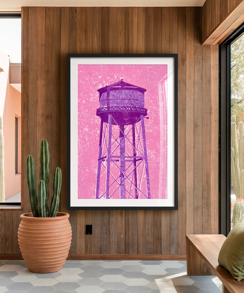 Shapes of the West - Water Tower by Head West Studio