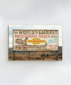 Road Trip Attractions #2 - Rattlesnake Ranch by Head West Studio