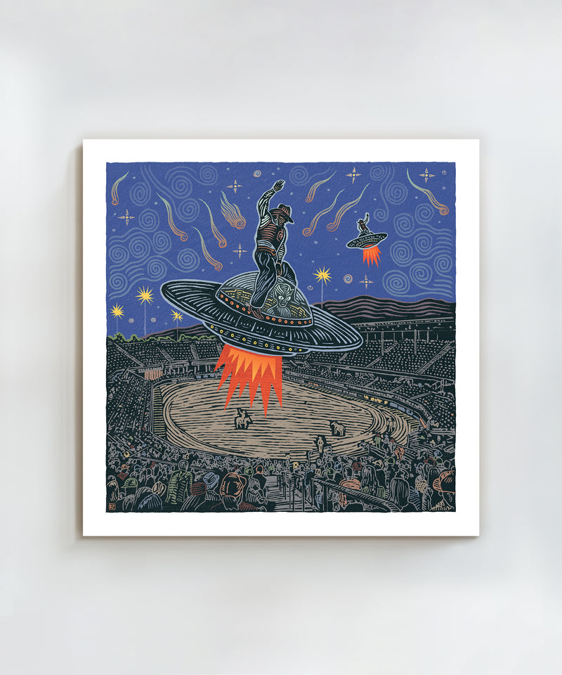 Rodeo Aliens by Bryan Peterson