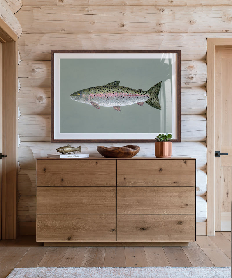 Rainbow Trout by Hannah Ervick