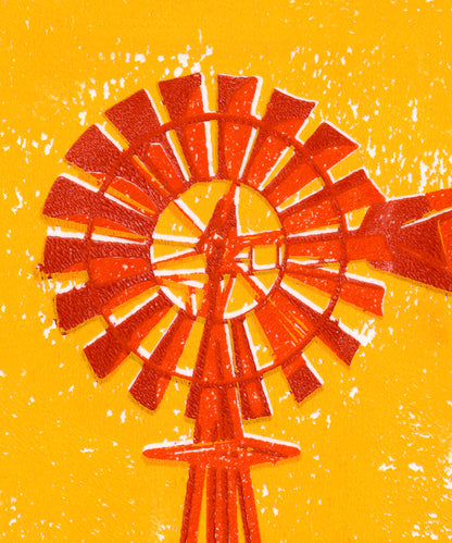 Shapes of the West - Windmill by Head West Studio