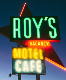 Roy's Neon Lights by Cam Mackey