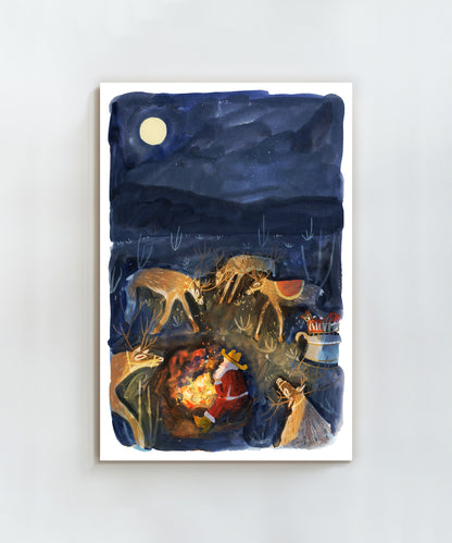 Santa's Pit Stop by Melissa Lakey