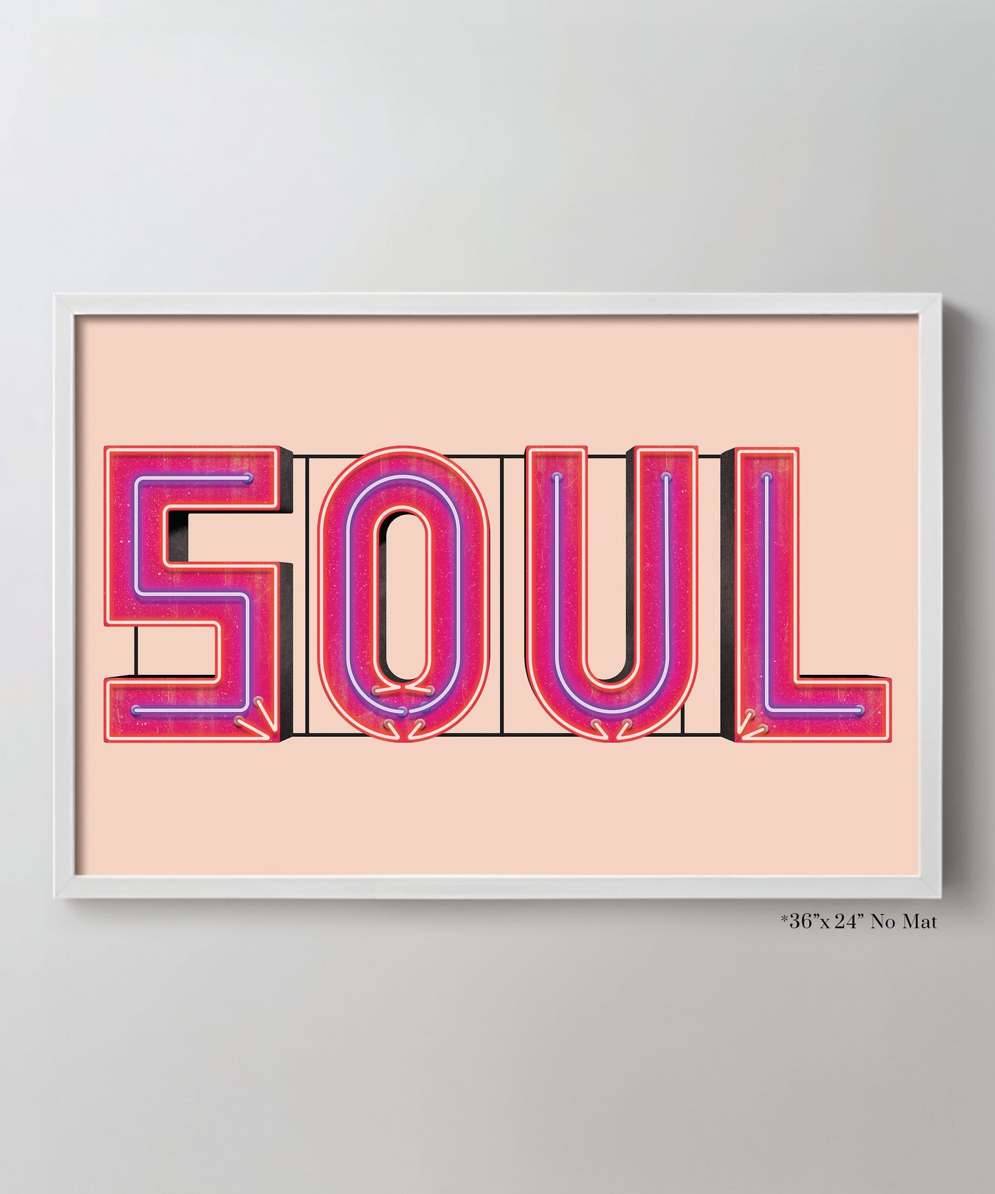 Soul Sign Typography Poster