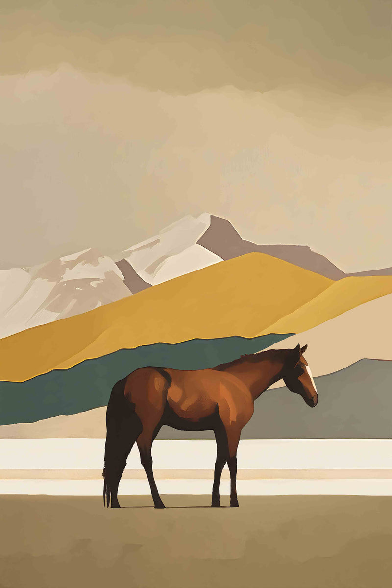 Home On the Range #3 - The Stallion by Head West Studio