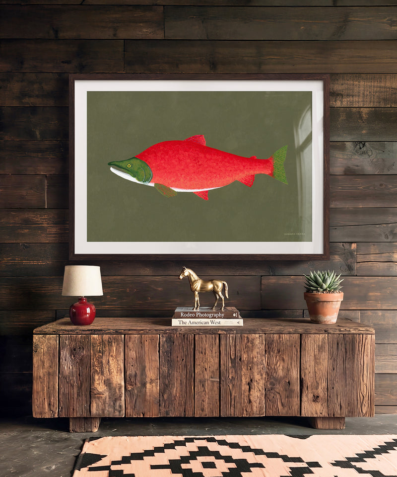 Sockeye Salmon by Hannah Ervick
