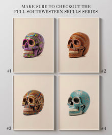 Southwestern Skulls #2 of 5 by Head West Studio