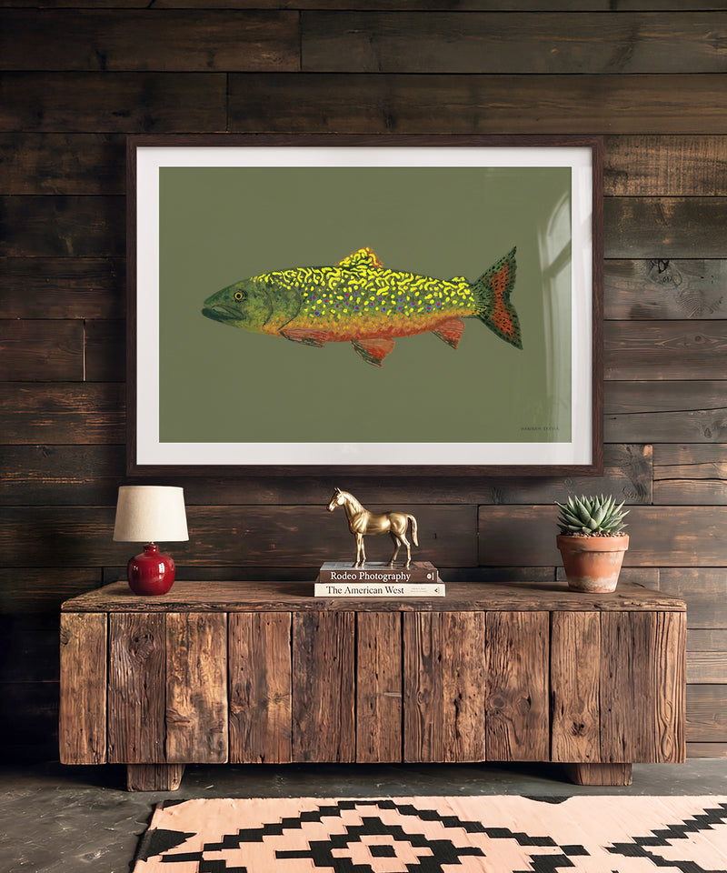Brook Trout by Hannah Ervick
