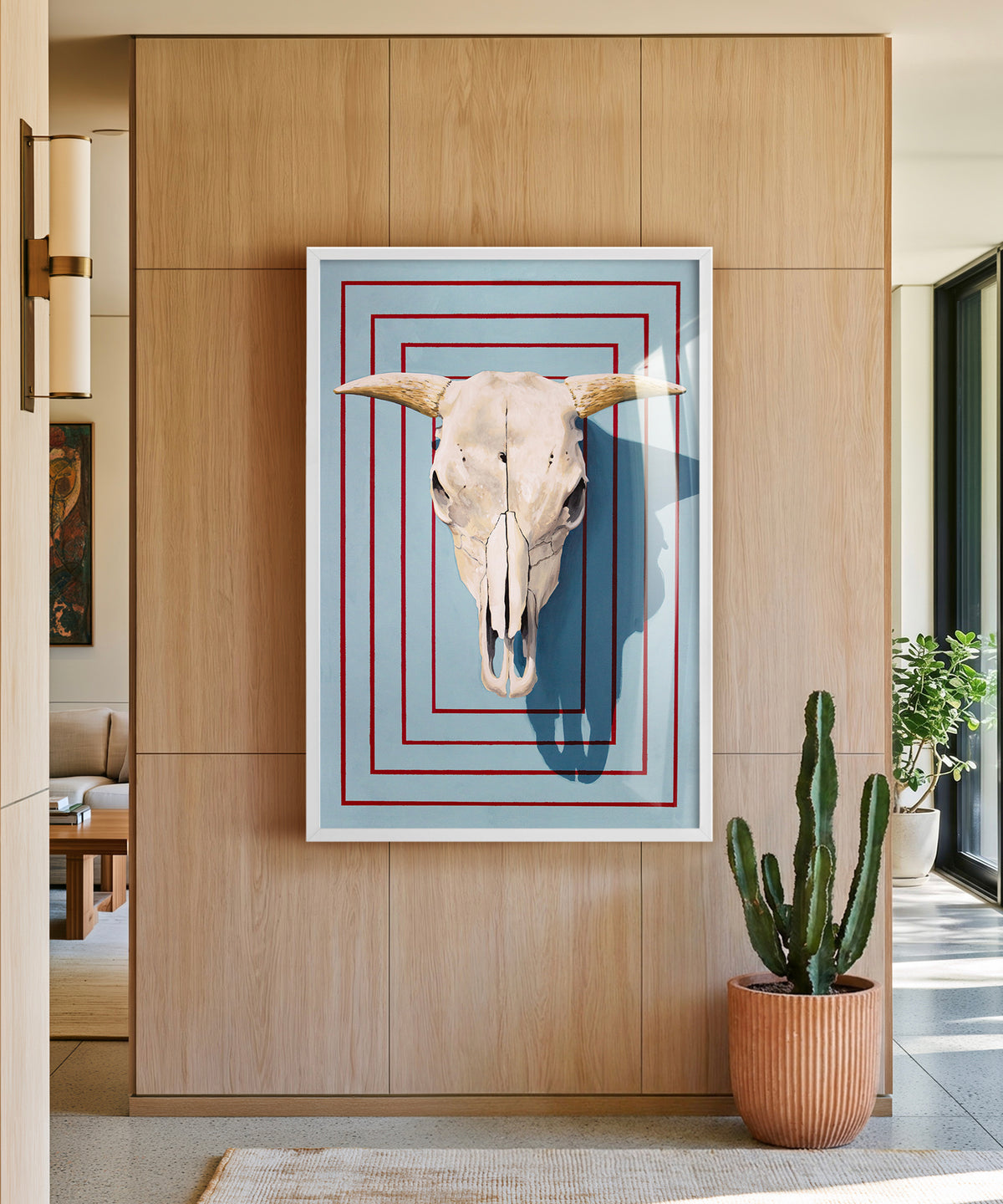 Santa Fe Skull #1 by Tanner Muse