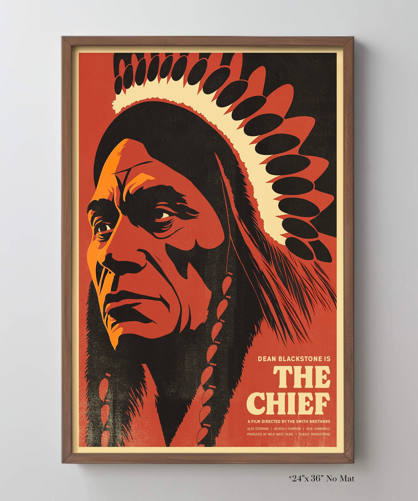 Western Movie Poster #2 of 3 - The Chief