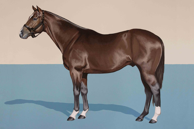 Color Field Horse #3 by Tanner Muse